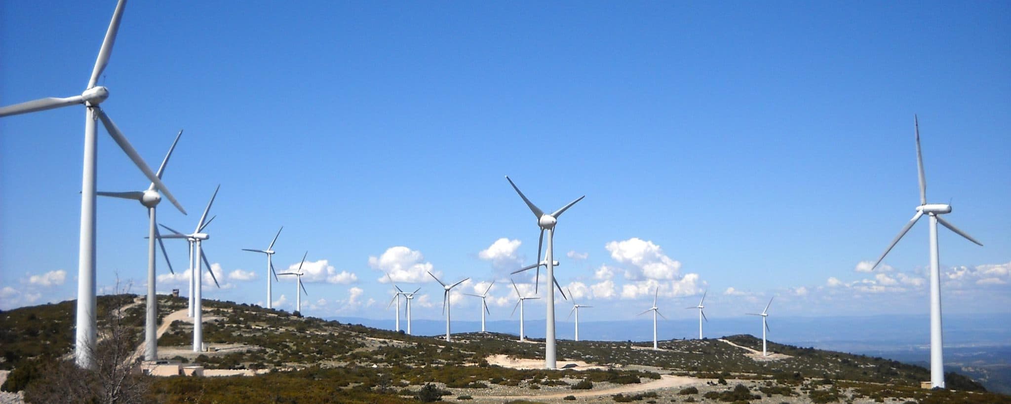 Éoliennes en exploitation
